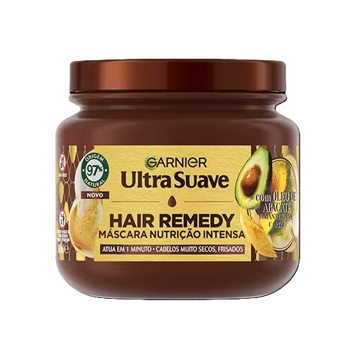 Mascara nutrição intensa cabelo garnier ultra suave 340ml