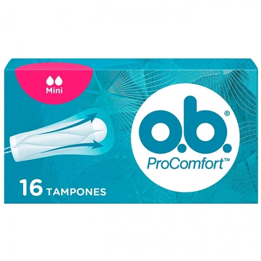 Tampões OB mini 16uni.