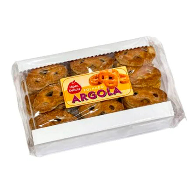 Bolachas Argola Folhado Hiper Delicia 250g