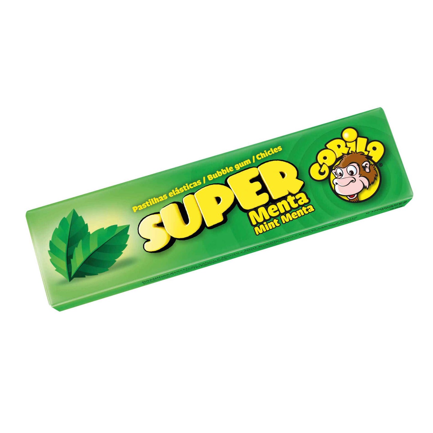 Chiclete super menta Gorila