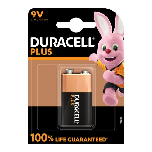 Pilha Duracell Plus 9V 1x