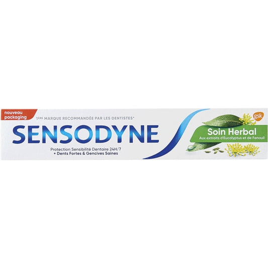 Pasta dentes sensodyne soin herbal 75ml