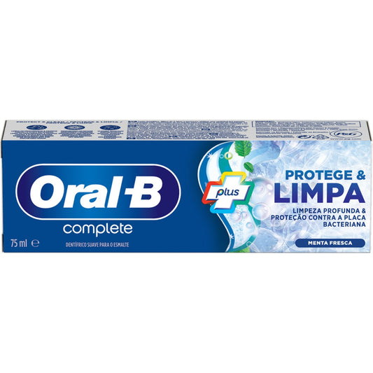 Pasta dentes oral b complete 75ml