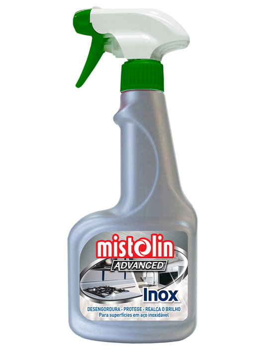 Detergente advanced mistolin inox 500ml
