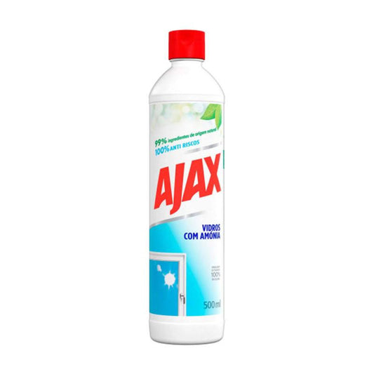 Detergente ajax vidros amónia 500ml
