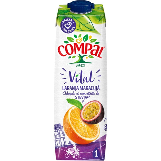 Compal maracuja laranja 1L