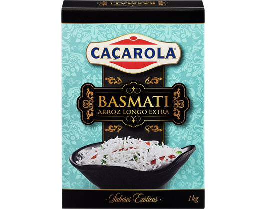Arroz caçarola basmati 1kg