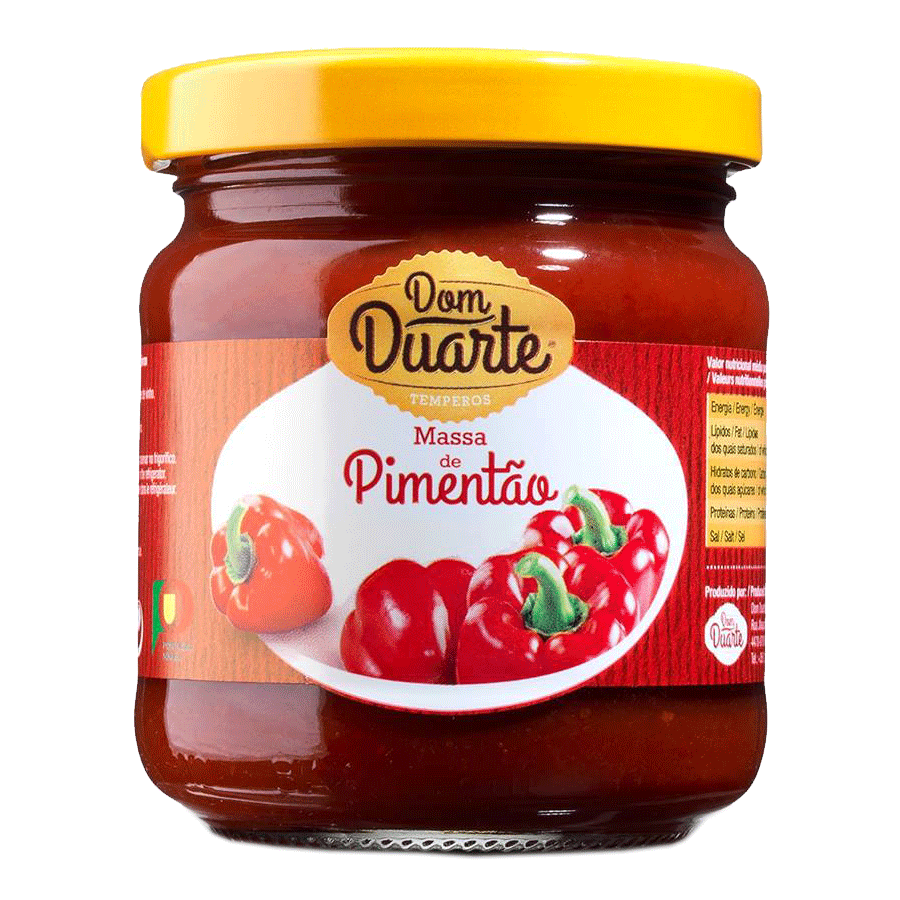 Massa de pimentão dom duarte 200g