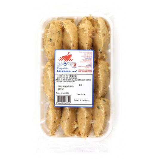 Bolinhos bacalhau Joledila 400g 12x
