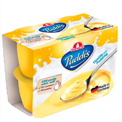 Pudim Vannilla Puddis 4x
