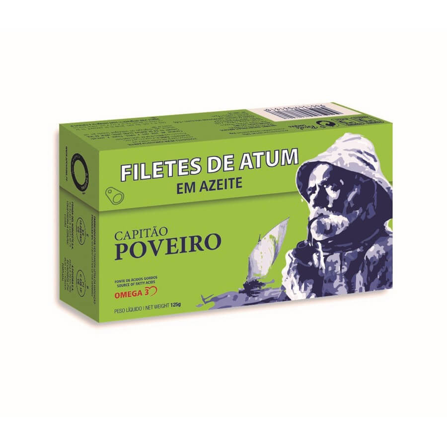 Atum em azeite Capitão Poveiro 120g
