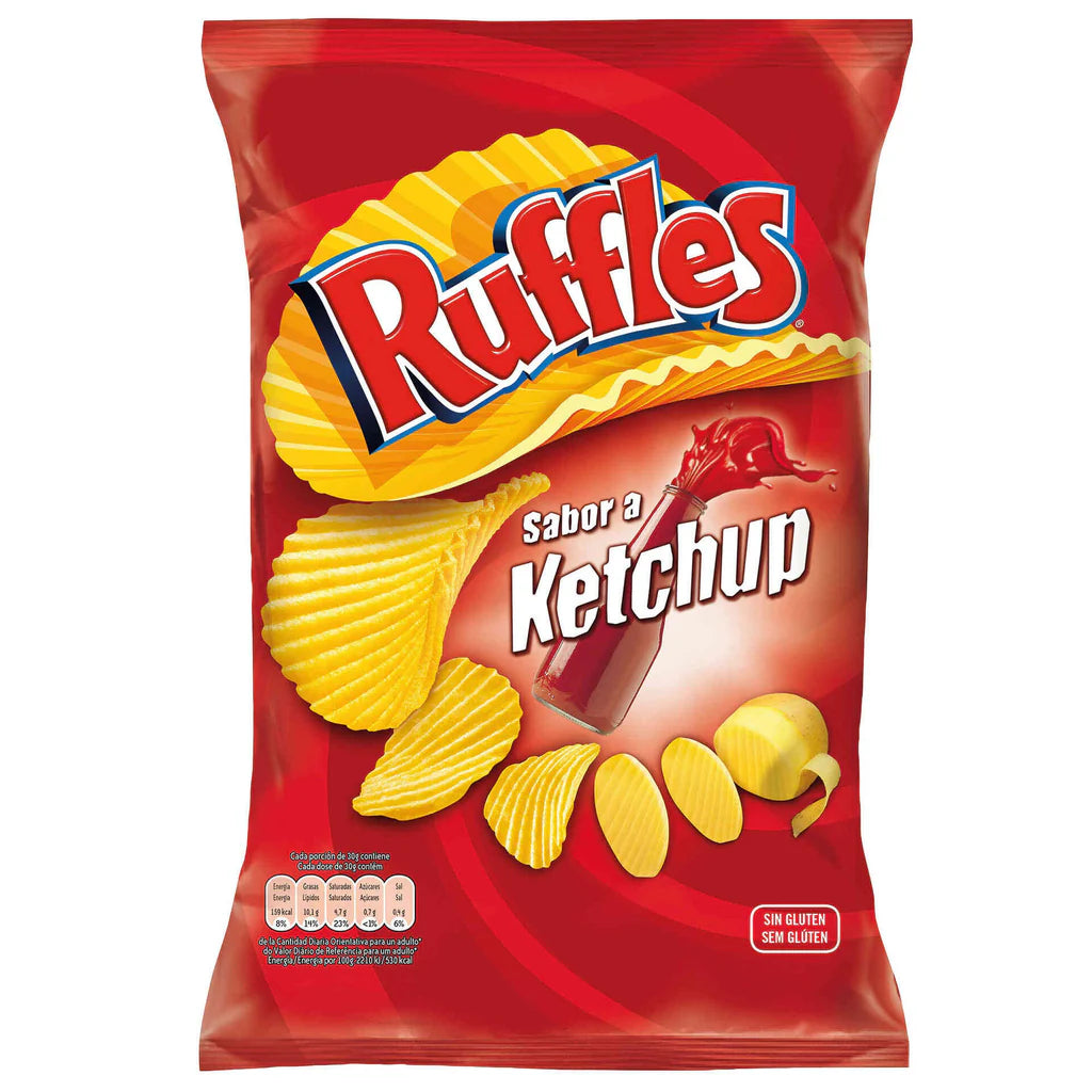 Batata frita Ketchup ruffles 160g