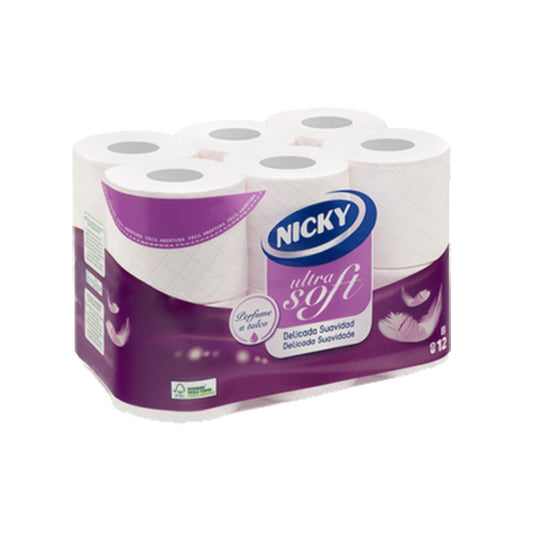 Papel higienico 12x nicky soft