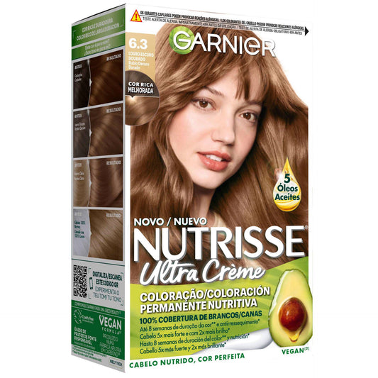 Color cabelo nutrisse 6.3 Garnier