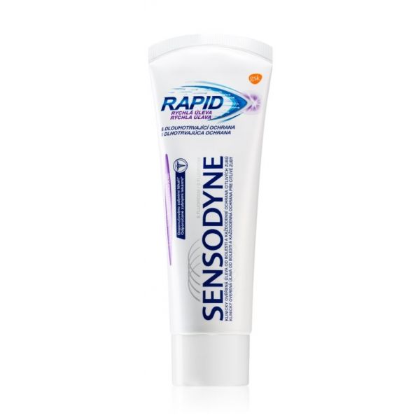Pasta dentes sensodyne rapid action 75ml