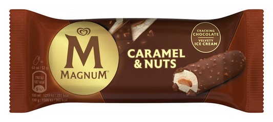 Magnum Caramelo e Nuts Olá