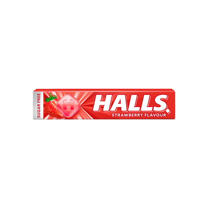 Halls strawberry 32g