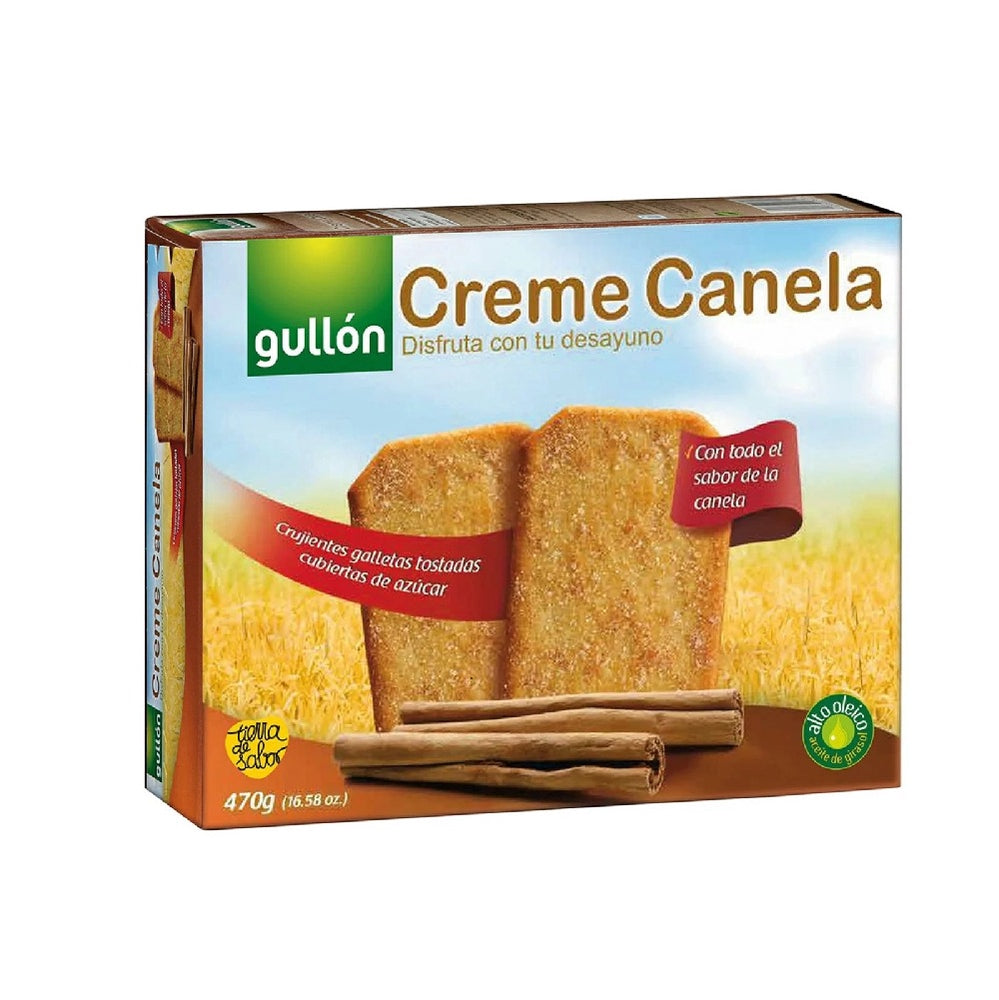 Bolacha Creme Canela gullon 470g