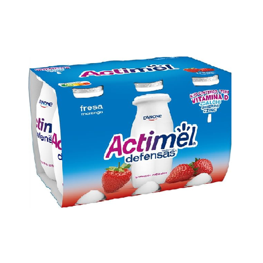 Iogurtes actimel Morango 6x
