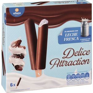 Gelado Nata e Chocolate 6x Alteza