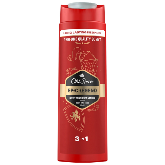 Gel de banho After Shave 3em1 400ml