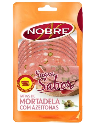 Mortadela com Azeitonas Nobre 120g