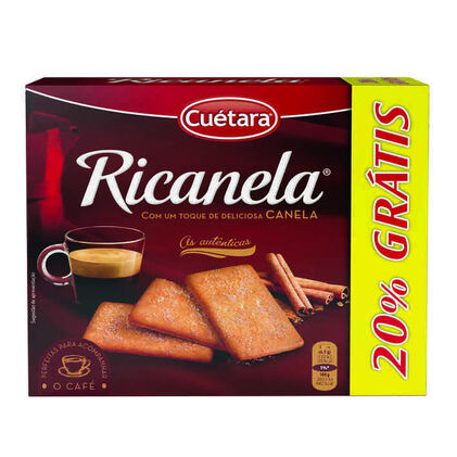 Bolachas Ricanela Cuetara 341g+85g