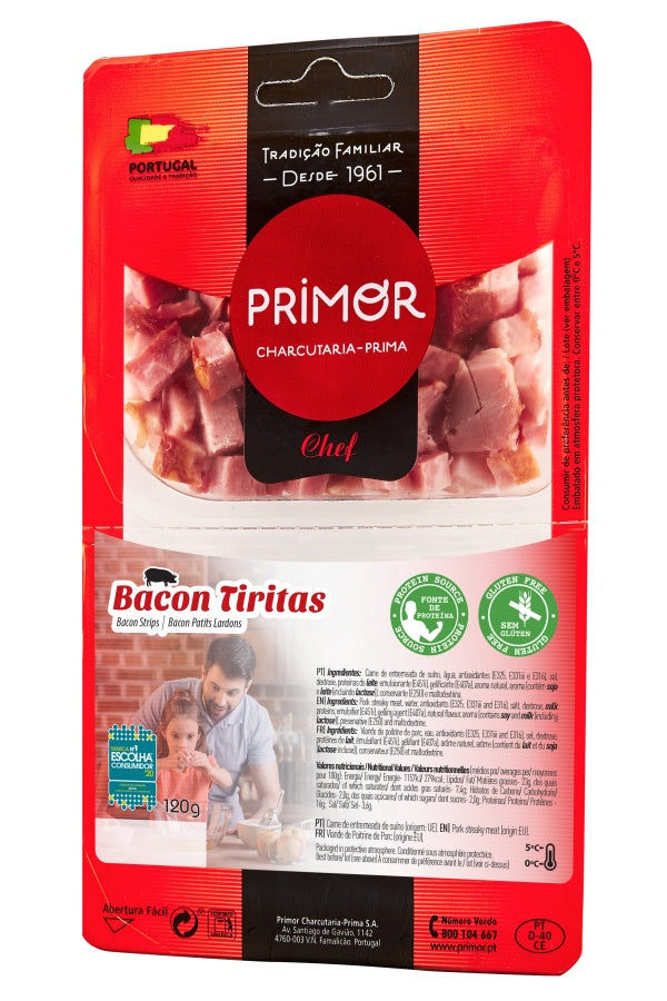Bacon tiras Primor 120g