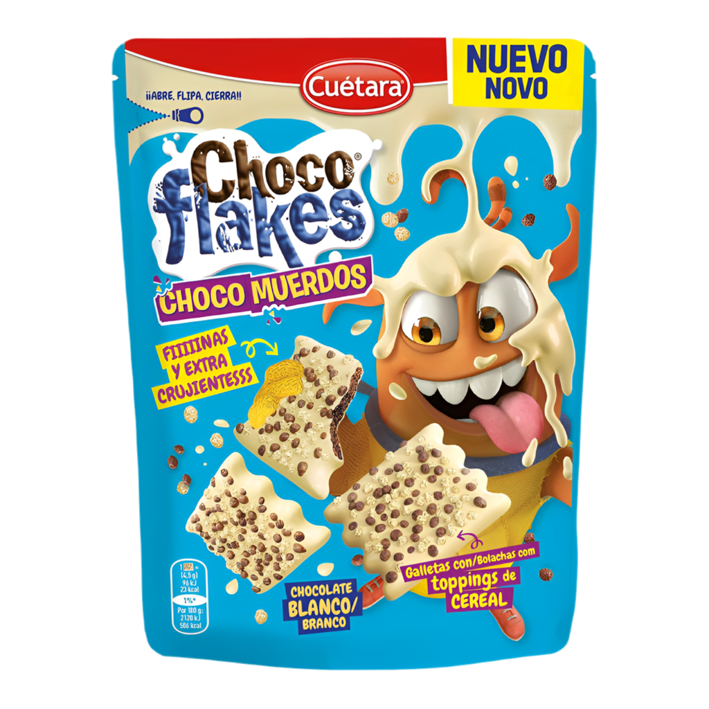 Bolachas chocoflakes cuetara 87g