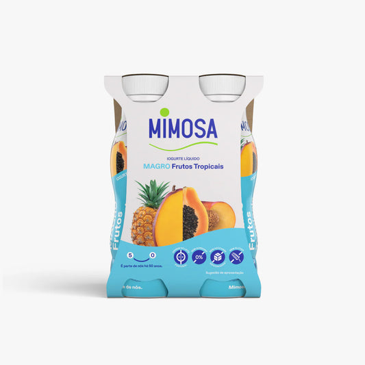 Iogurte Magro Frutos Tropicais Mimosa 4x