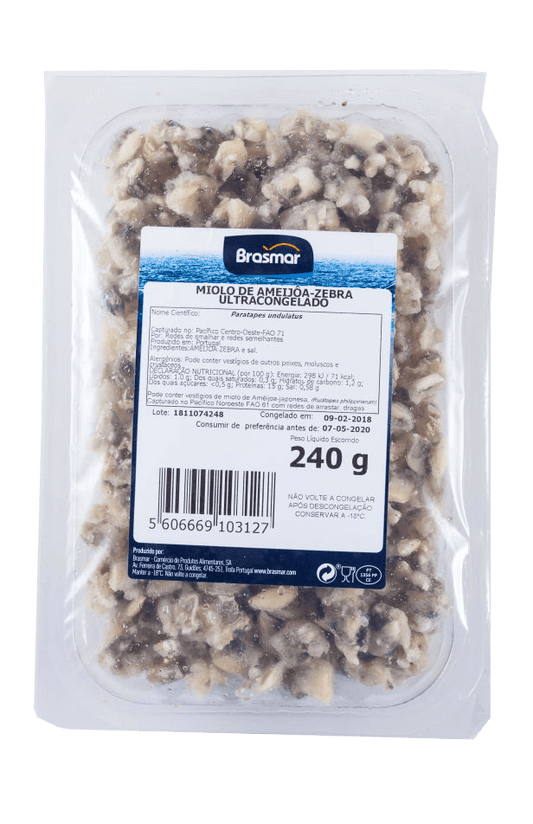 Miolo ameijoa brasmar 240g