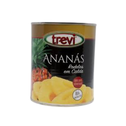 Ananás rodelas trevi 820g