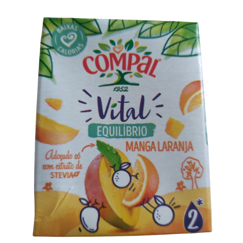 Compal Vital Manga Laranja 200ml