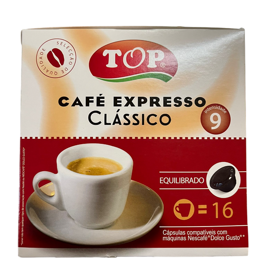 Capsulas Café Expresso Classico 16x Top
