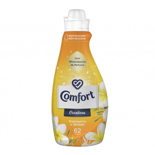 Amaciador Madressilva e Sândalo comfort 62D. 1,11L