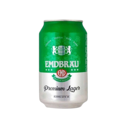 Cerveja lata emdbrau 33cl