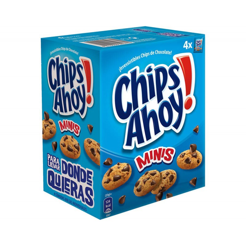 Bolachas chips ahoy mini 160g