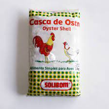 Comida Aves casca ostra solibom 1kg