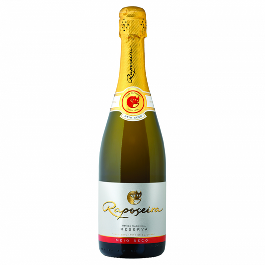 Espumante 75cl raposeira meio seco reserva
