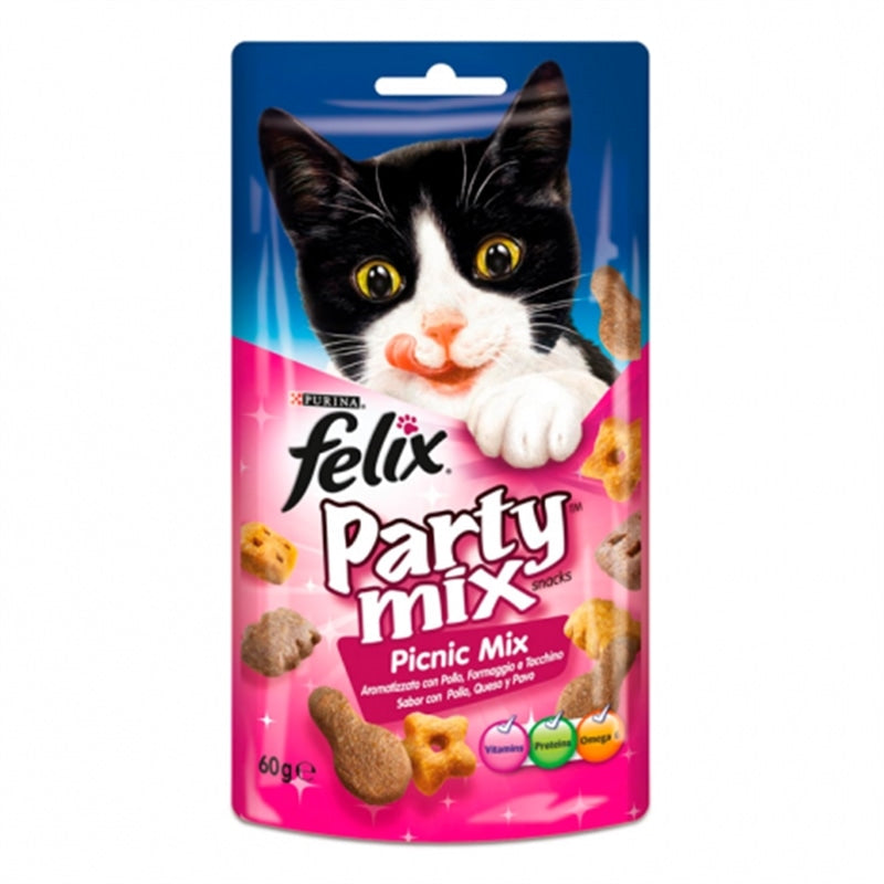 Comida Gato Party Mix Picnic Felix