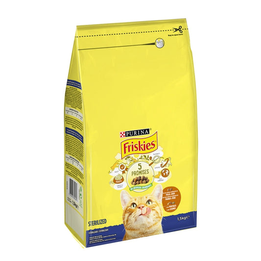 Comida gato friskies esterelizada 1.5kg