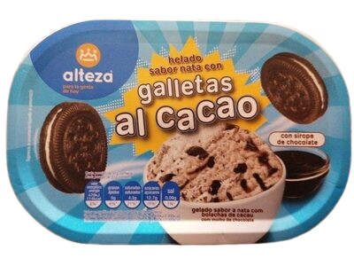 Gelado Nata e Chocolate Alteza