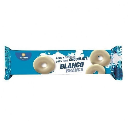 Bolachas aros chocolate branco alteza 128g