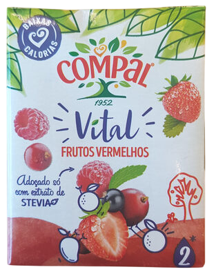 Compal Vital frutos vermelhos 200ml