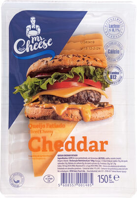 Queijo Fatiado Cheddar 150g