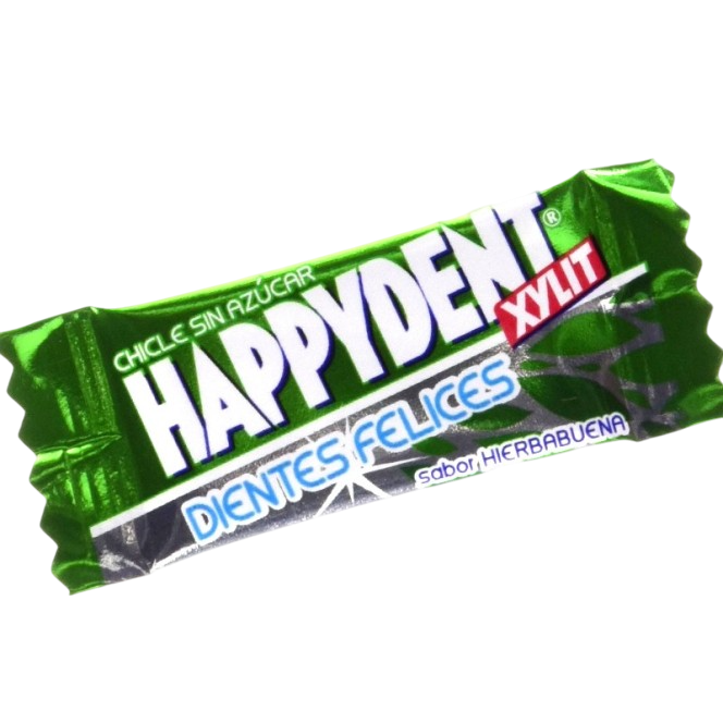 Chiclete sabor Hierbabuena Happydent 1x