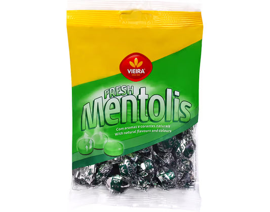 Rebuçados vieira mentol 100g