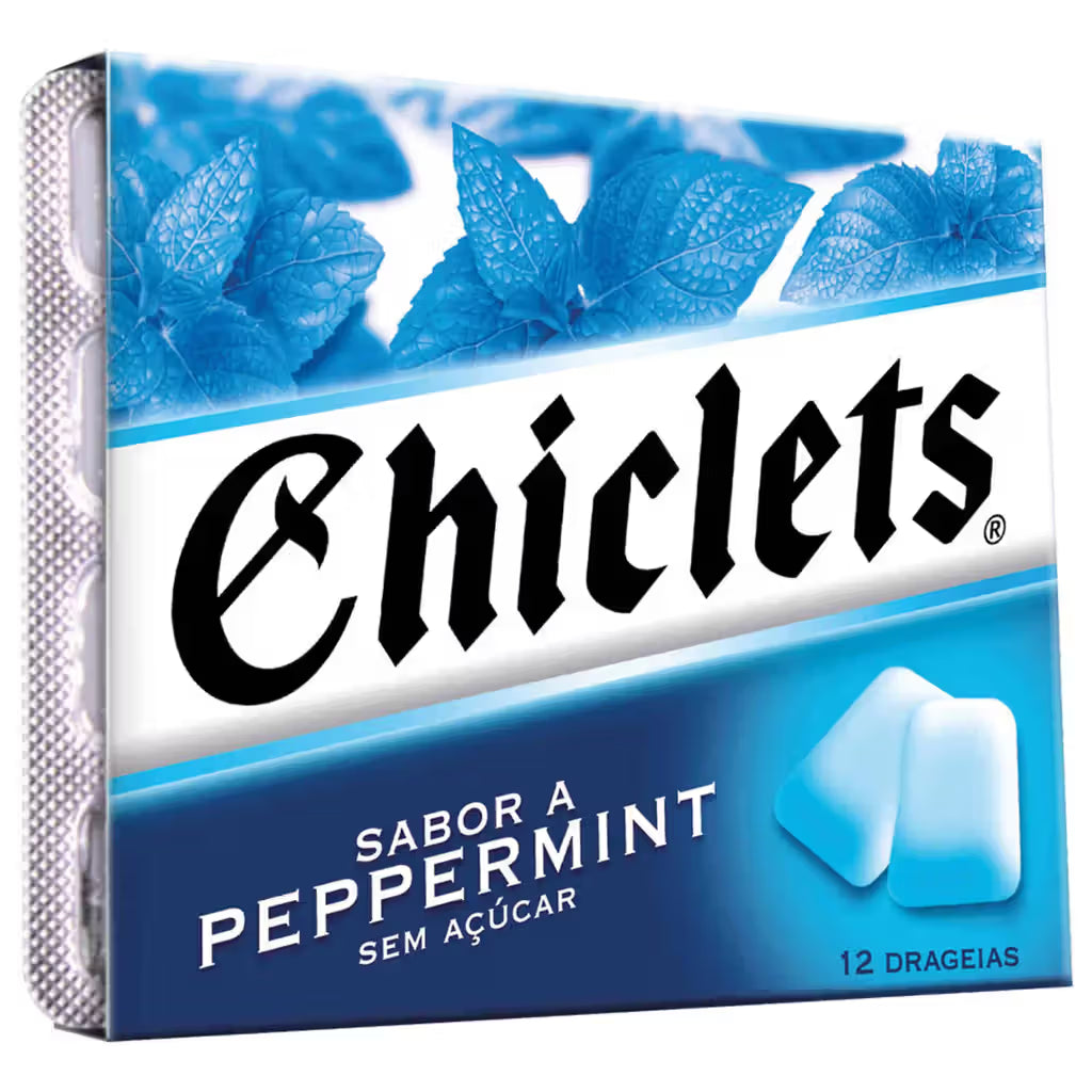 Chicletes pepermint 12x