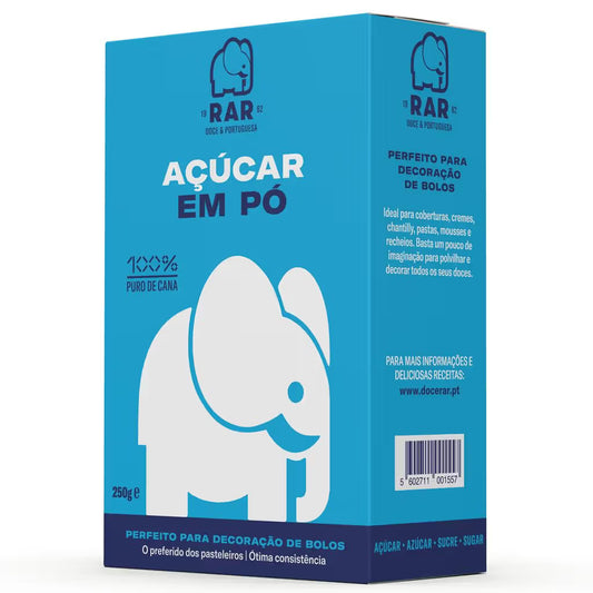 Açucar pó RAR 250g