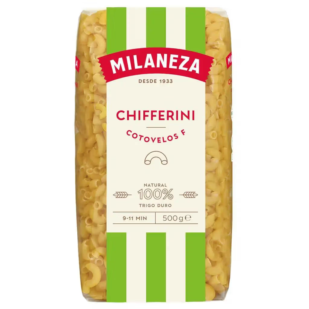 Massa milaneza cotovelos F 500g